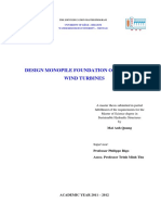 Thesis - Master Design Monopile Foundation of Offshore Wind Turbines