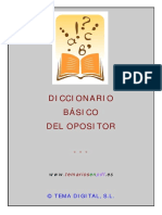 DICCIONARIO