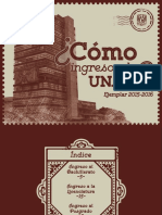 ¿Cómo Ingreso A La UNAM? (Ejemplar 2015-2016)