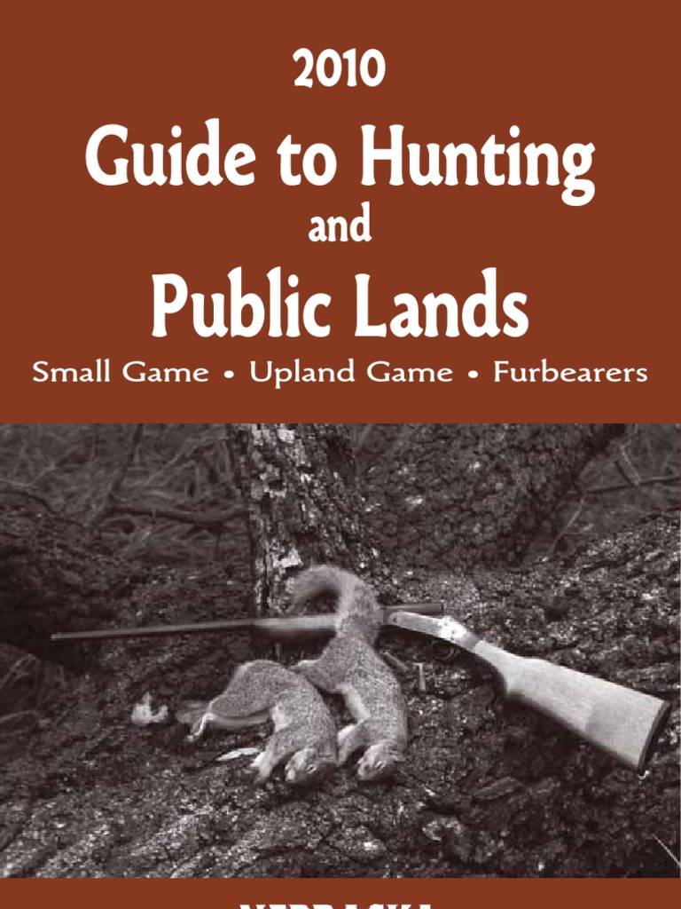 2010 Guide To Hunting and Public Lands | PDF | Home & Garden