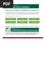 Planilha Viabilidade Economica Sienge