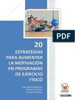 Estrategias para Aumentar La Motivación en Programas de Ejercicio Fisico PDF