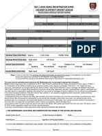 C&DCL 2017 Registration Form