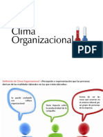 Clima Organizacional y Comunicación Asertiva