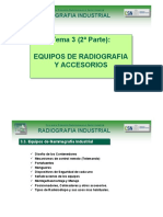 Curso de Gammagrafía y Radiografía Industrial - TEMA 03 - Equipos de Radiografía y Accesorios PARTE II PDF