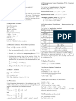 DiffEQ Final FormulaSheet PDF