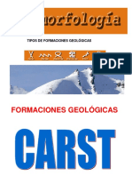 Formaciones geológicas costeras y subterráneas