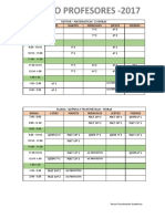 Horario Profesores Nuevo