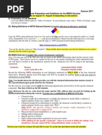 01 - MSDS Exercise Guideline (Due August 15-16 Depending On Lab Section)