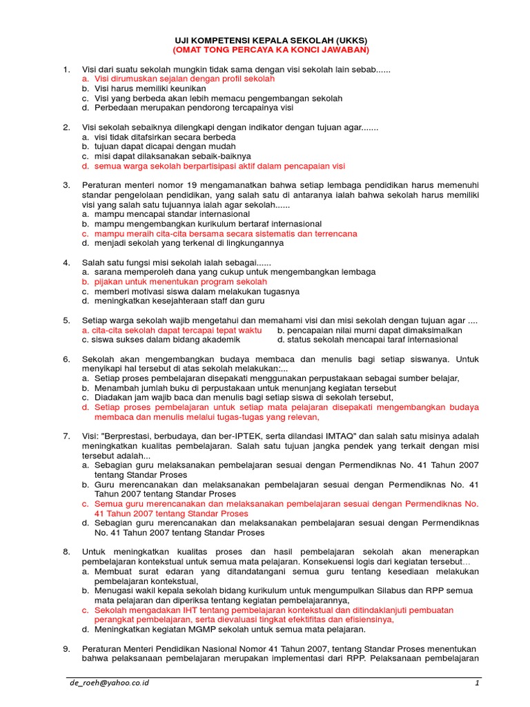 Download Soal Guru Berprestasi Terbaru Guru Galeri