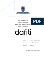Plan de Marketing Dafiti Chile PDF