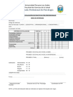 Ficha de Evaluacion de Sede