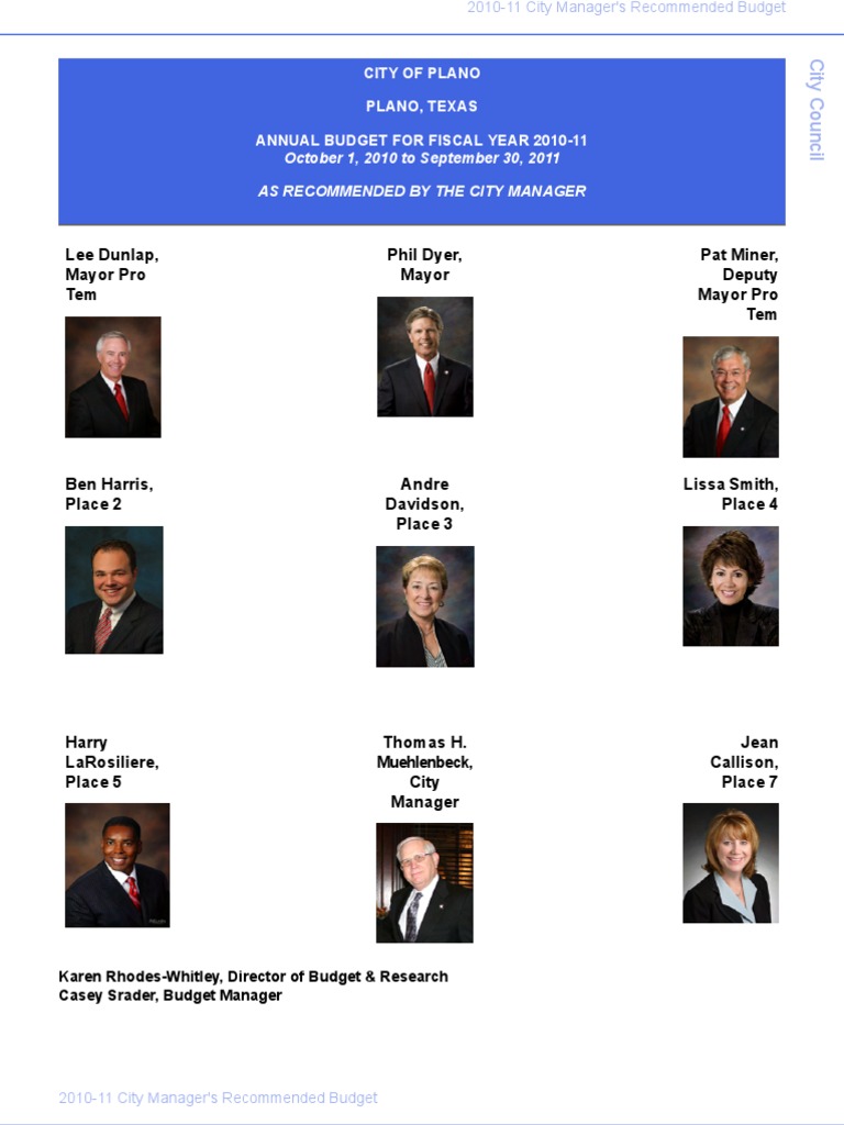 2010-11-city-of-plano-recommended-budget-pdf-government-budget