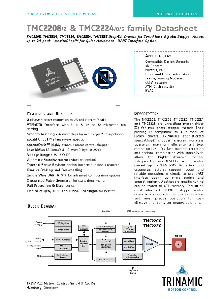 TMC 2202 | PDF | Device Driver | Clock