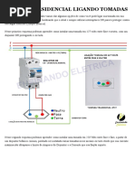 Elétrica Residencial Ligando Tomadas