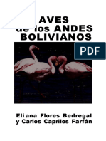 Aves de Los Andes Bolivianos PDF