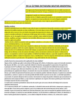 Política Económica en La Última Dictadura Militar Argentina