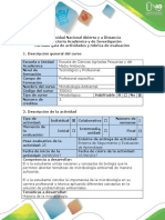 Guía de Actividades y Rúbrica de Evaluación - Tarea 1 - Elaborar El Diagrama de Flujo Introducción A La Microbiología Ambiental