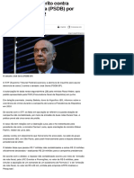 STF autoriza inquérito contra senador José Serra (PSDB) por suspeita de caixa 2 - Notícias - Polític