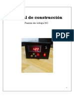Manual de Construcción Fuente de Voltage