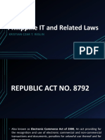 Reslin,K.C. Philippine IT and Related Laws(Ethics)