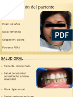 Tratamiento de absceso apical agudo en diente 3.7