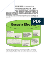 Los INGREDIENTES Necesarios para Las Escuelas Efectivas en Chile