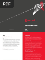 2014 05 07 Effective Log Management Booklet