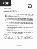Dallas Confederate Monuments Resolution 