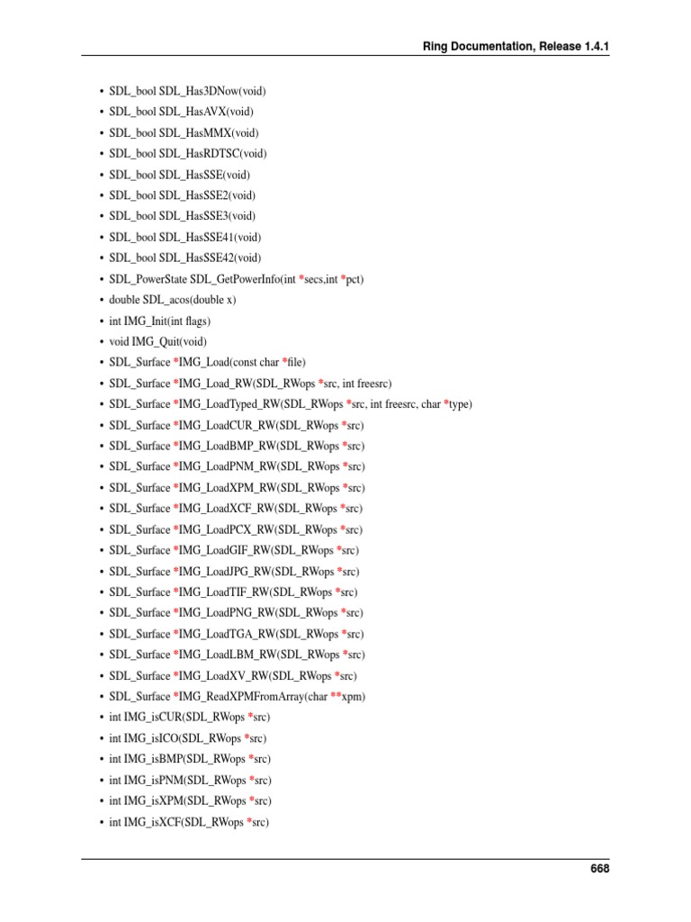 Ring Documentation 1.4.1 Overview | PDF | Ip Address | Object Oriented ...