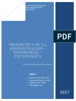 Prospectiva en La Administración - Final