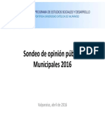 Opinion Pública Municipales 2016