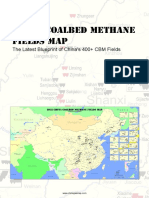 2018 China Coalbed Methane Fields Map Brochure Cover