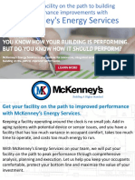 Energy Services - Put Your Facility On The Path To Building Performance Improvements