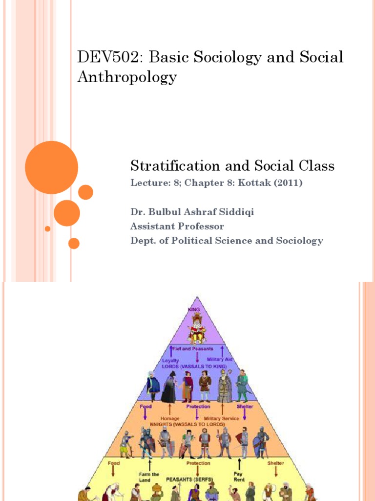 DEV502 Lecture 8 Social Stratification Max er