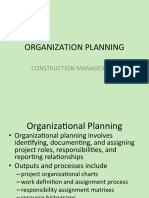 Organization Planning