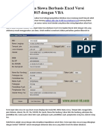 Form Input Data Siswa Berbasis Excel Versi Update Maret 2015 Dengan VBA