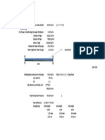 Hydrostatic Pressure Intensity at 2m Below Water Depth