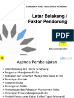 Materi 1P - Latar Belakang & Faktor Pendorong