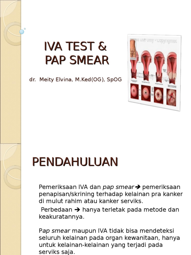 Iva Test & Pap-Smear | PDF | Sains & Matematika