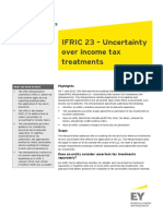 IFRIC 23 - Uncertainty Over Income Tax Treatments: IFRS Developments