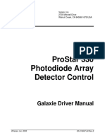Prostar 330 Photodiode Array Detector Control: Galaxie Driver Manual