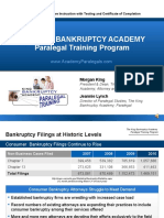 King's Bankruptcy Academy - Bankruptcy Paralegal Training Program