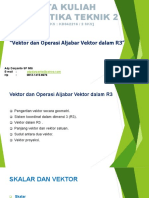 Vektor Dan Operasi Aljabar Vektor Dalam R3 PDF