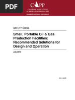 Small, Portable Oil & Gas Production Facilities: Recommended Solutions For Design and Operation