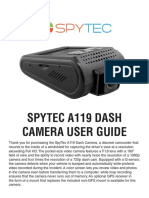 Spytec A119 Dash Camera User Guide