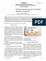 Smart Traffic Control System Based On Vehicle Density Using PLC