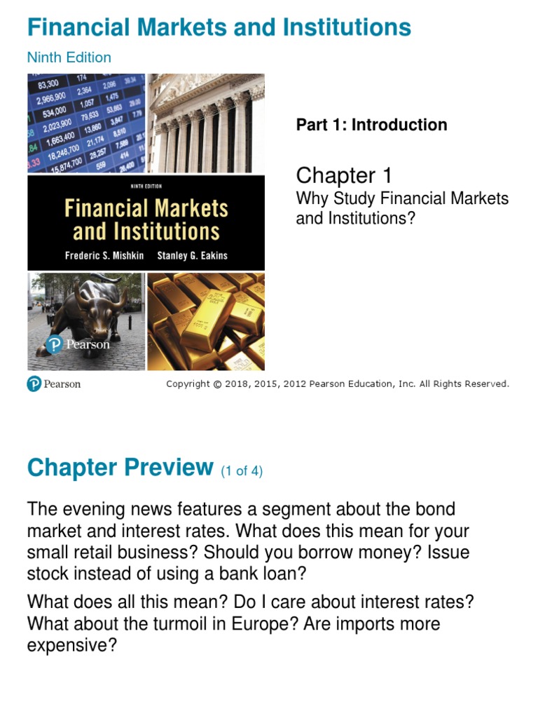 Financial Markets and Institutions: Ninth Edition | PDF | Financial ...