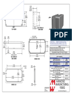 Enclosures Can Be Factory Modified (Milling, Drilling, Printing Etc.) Solid Models of This Enclosure Available in STEP or IGES