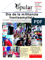 El Popular 398 Órgano de Prensa Oficial Del Partido Comunista de Uruguay